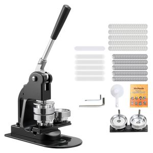 Macchina per la creazione di badge da 2,25 pollici, forma ergonomica, nuova condizione, 500 pezzi di componenti per badge, taglierina circolare, chiavi esagonali, macchina per la creazione di spille - Product Image 1