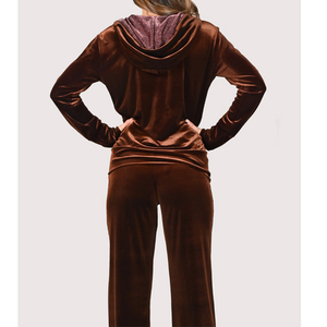 Womens <b>Velour</b> <b>Tracksuits</b> Set Sweatsuits 2 Piece Sports Outfit Zip Hoodie Pants Set Joggers Set - Product Image 6