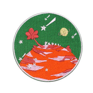 High Quality Custom Embroidered <b>Patch</b> with Embossed Logo <b>Sew</b> <b>on</b> Iron <b>on</b> Embroidery <b>Patches</b> for Clothing - Product Image 5