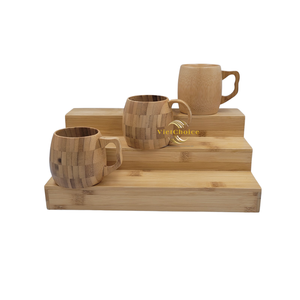 Taza de Bambú Natural Hecha a Mano con Bambú Sólido para Uso Diario en Bebidas - Product Image 2