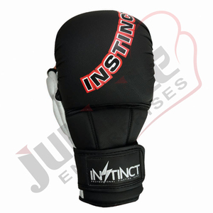Nouveaux gants de sparring MMA de qualité supérieure, personnalisés, fabriqués en cuir de haute qualité, pour l'entraînement professionnel de boxe, avec paume ouverte - Product Image 5