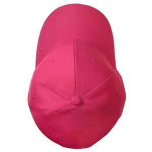 2026 Top Trending and Selling Classic <b>Baseball</b> <b>Cap</b> Solid Color 6-Panel Fitted Unisex Adult Casual Twill Hat Pink and online sale - Product Image 3