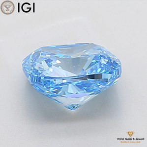 ใบรับรอง IGI เพชร CVD ทรงคุชชั่น 3.00 กะรัต สีฟ้าสดใส ระดับความสะอาด VS1 สำหรับเครื่องประดับสมัยใหม่ - Product Image 3