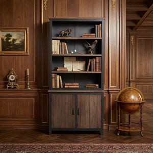 Étagère de présentation autoportante Azora Sae en bois massif, style Japandi, 4 niveaux, écologique, finition naturelle, pour la maison, le bureau, l'hôtel - Product Image 3