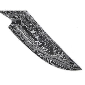 Cuchillo Burraq Personalizado Hecho a Mano con Hoja de Acero de Damasco, Multifuncional, con Patrón de Gota de Lluvia, Regalo Perfecto para Uso en Exteriores - Product Image 3