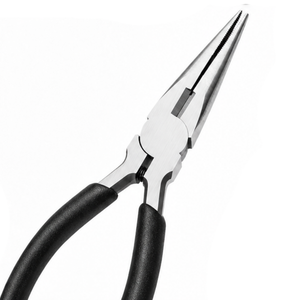 Professional Needle Nose Pliers Long Nose Wire <b>Cutter</b> Spring Loaded Steel Hand Tool Custom Logo Wholesale Supplier - Product Image 2