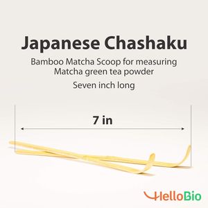 Cuchara Japonesa Chashaku de Bambú (2 Piezas) para la Ceremonia Tradicional del Té, Herramientas Tradicionales para Medir Té Verde Matcha - Product Image 3