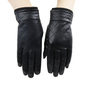 Women Genuine Leather Dress Gloves Premium Winter Touchscreen Fashion Gloves Wholesale OEM Supplier - Product Image 1