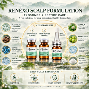 2026 Renxo Exosomes <b>Scalp</b> Reboot Professional Antler Serum Hair-Loss Prevention Normal Hair Repair Kit 8ml - Product Image 2