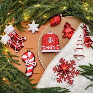 Set di 85 Palline di Natale Infrangibili in Plastica, Decorazioni Colorate per Albero di Natale, Ornamenti Festivi - Product Image 6