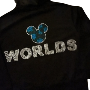 Sweat à capuche unisexe de luxe avec strass et lettres en cristal, style streetwear hip-hop, mode diamant, hiver, coupe oversize - Product Image 6