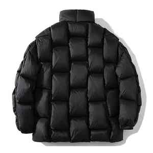 Custom Winter Puffer <b>Jacket</b> Men Women Lightweight Quilted Coat Premium Quality OEM ODM Factory - Product Image 5