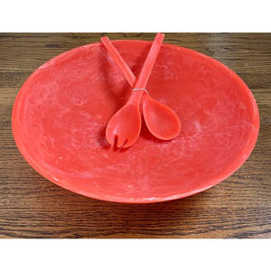 Bol en résine époxy perlée artisanal de qualité supérieure, fait main, décoratif, avec finition artistique en résine, pour table à manger, café - Product Image 5