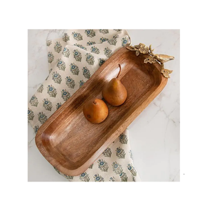 Bols à pâte en bois faits à la main, écologiques, vente en gros, grands bols de mélange, bols multi-usages pour salades de fruits, pour le stockage des aliments dans la cuisine - Product Image 1