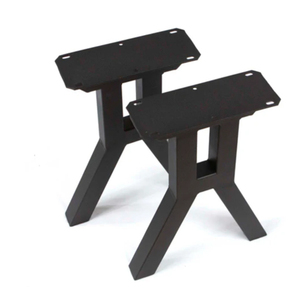 โต๊ะเคาน์เตอร์ทรงสูง PLUS ขาแบบตัวยู 1 คู่ สูง 86 ซม. กว้าง 46 ซม. ขาโต๊ะโลหะสีดำ 1 คู่ - Product Image 3