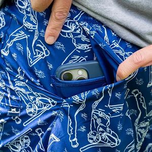 Shorts de baseball en mesh écologiques sur mesure avec logo d'équipe personnalisé, nom et numéro - Personnalisation OEM/ODM - Product Image 4