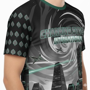 High Elastic Sports <b>Tights</b> Men's Short Sleeve Quick Dry Running Pants Basketball Training T Shirt - Product Image 5