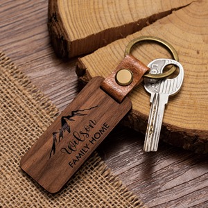 High Gloss Wooden <b>Key</b> <b>Chains</b> Polished Look Wooden <b>Key</b> <b>Chains</b> Smooth Finish Wooden <b>Key</b> <b>Chains</b> Wholesale Factory Price Item Wooden - Product Image 5