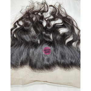 13x4 for Indian Remy Hair Transparent HD Pre Plucked Natural Hairline Machine Double Weft - Product Image 6