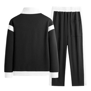Chándal de invierno personalizado con logotipo para hombre, tallas grandes, sudaderas con capucha y sudaderas para hombre - Product Image 3