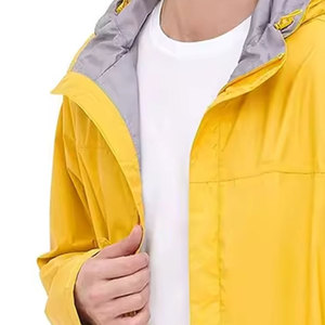 แจ็คเก็ตวอร์มมีฮู้ดคุณภาพสูงขายดี รุ่นใหม่ปี 2026 ดีไซน์ใหม่ สีตามสั่ง กันลม พร้อมโลโก้ด้านหน้า - Product Image 6