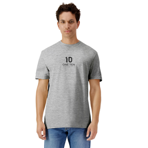 เสื้อยืดผู้ใหญ่ผ้าฝ้ายสีเทาอ่อนสำหรับผู้ชาย เสื้อยืดคอกลมแขนสั้นเนื้อนุ่มระบายอากาศได้ดี เสื้อเชิ้ตลำลองสวมใส่สบายสำหรับสวมใส่ในชีวิตประจำวัน - Product Image 1