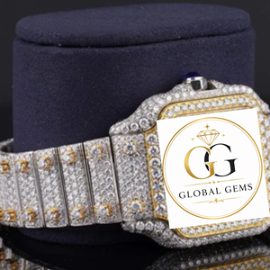 Hot Sale Fully Iced Out Moissanite Diamond Watch <b>Automatic</b> For Trendy And Luxury Style Available for Sale - Product Image 5
