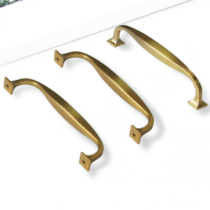 OEM Available Luxury Zinc Alloy <b>Gold</b> Bow Durable Eco-Friendly Cabinet Handles Furniture <b>Pull</b> for <b>Drawer</b> Kitchen Bathroom - Product Image 1