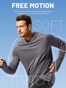 Sudadera de Pesca para Hombre 2026 de Poliéster de Alto Rendimiento con Protección Solar UPF 50+ UV, Secado Rápido, Absorción de Humedad y Orificios para Pulgares - Product Image 6