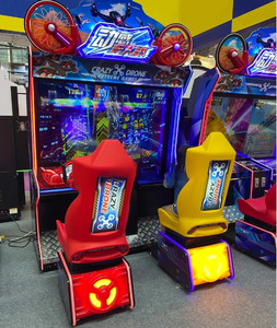 Machine d'arcade de course de drones, simulateur commercial à monnayeur pour 2 joueurs, borne de jeu vidéo avec mouvement dynamique - Product Image 3