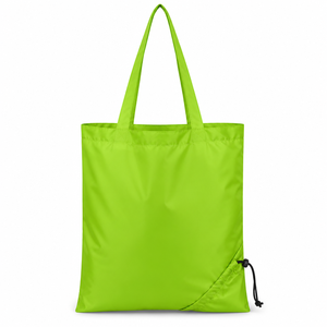 Bolsa de Compras Plegable de Poliéster 190T con Asas, Ecológica, Compacta, Ligera, Personalizable, Promocional, al por Mayor - Product Image 1