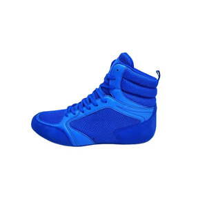 Chaussures de boxe légères, durables, respirantes, semelle flexible, idéales pour l'entraînement de vitesse et la technique de jeu au ring. - Product Image 4