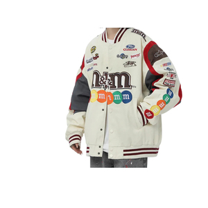 Fabricant de vestes universitaires, veste pull universitaire personnalisée, maillot de football pour hommes, veste de baseball vierge pour hommes en gros - Product Image 1
