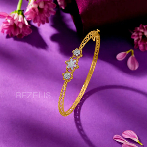 Exquisita Pulsera de Plata de Ley con Delicados Diamantes Cultivados en Laboratorio para Cóctel, con Diamante Cultivado en Laboratorio Certificado - Product Image 4