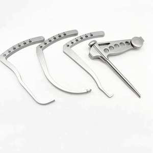 Guía de perforación ajustable tipo C para ligamentos de rodilla, hombro, fémur y tibia, instrumento ortopédico de acero inoxidable con agarre. - Product Image 4