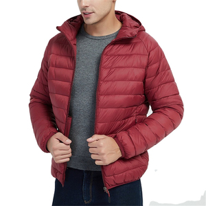 High Quality Hooded Winter <b>Men's</b> Padded <b>Jacket</b> Casual Full Sleeve Waterproof Windproof Body Fitted Latest Model Simple Design - Product Image 6