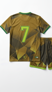 Ensemble maillot et short de volley-ball personnalisé en charbon de bois à effet vague d'eau, absorbant la transpiration, uniforme d'équipe, vêtements de sport par sublimation, vente en gros OEM - Product Image 2