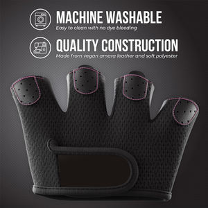 Nouveauté : Gants de fitness demi-doigts de qualité supérieure, conçus avec un design unique, anti-humidité, pour la musculation et l'usage en salle de sport - Product Image 2