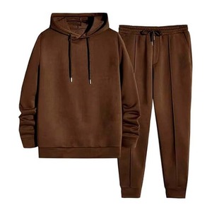 Conjunto Deportivo Informal de Dos Piezas para Hombre, Sudadera con Capucha Cómoda y Pantalones Jogger - Product Image 1