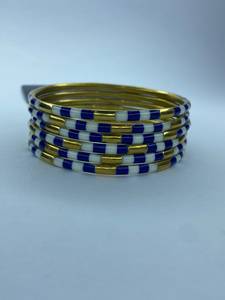 Handforge Global Impex Women's Ethnic Brass & <b>Resin</b> Bangles for Party Occasions-OEM/ODM Factory Direct Supplier Uttar Pradesh - Product Image 4
