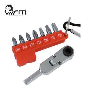 Mrm – Lot de 8 embouts de tournevis avec cliquet flexible pour perceuse à percussion, perçage du bois, finition zinc, longueur 13 cm – Toujours à portée de main, facile à transporter – PH1-T30 - Product Image 3