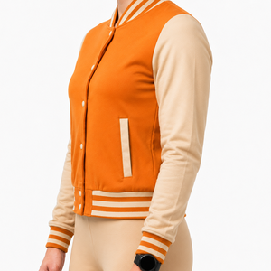 Veste universitaire pour femme avec coutures durables, protection UV, coupe confortable, vêtements de sport modernes - Product Image 5