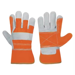 Gants de sécurité en cuir de vachette renforcé pour travailleurs du jardin et ouvriers du bâtiment, haute performance, fabrication canadienne - Product Image 2