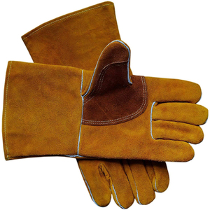 Guantes de Soldadura de Cuero Industriales de Alta Calidad, Resistentes al Calor, para Soldadura y Uso en Taller - Product Image 5