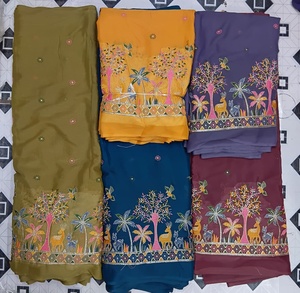 Tela Bordada para Vestidos con Diseños Elegantes, Pedidos Personalizados, Venta al Por Mayor, Exportación OEM, Suministro a Todo el Mundo - Product Image 4