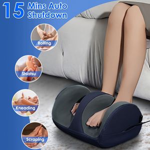 Massaggiatore Shiatsu per Gambe con Calore, Macchina per Piedi, Polpacci, Cosce e Braccia, 3 Modalità e 3 Livelli di Intensità, Regalo per Mamma, Papà o Innamorati - Product Image 4