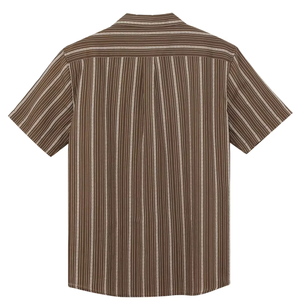 Chemise hawaïenne pour homme, chemise rayée d'été, boutonnée, manches courtes, vintage, plage, avec poches - Product Image 2