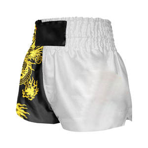 Pantalones Cortos de Muay Thai de Secado Rápido para Hombre con Logotipo Personalizado, Pantalones Cortos de Lucha MMA Hechos a Medida con Impresión por Sublimación - Product Image 3