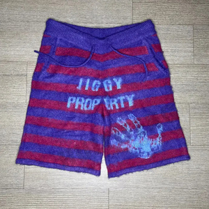 Pantalones Cortos de Mohair con Logotipo Personalizado, Pantalones Cortos de Lana Suave y Esponjosa, Ropa de Calle Unisex de Lujo, Casual y Cómoda - Product Image 2