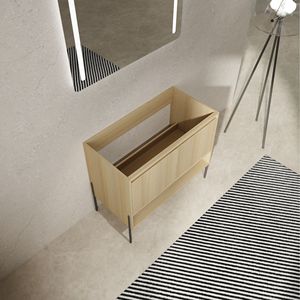 Mobile bagno freestanding da 36 pollici con 2 ante ammortizzate, senza lavabo (confezione KD) - Product Image 6